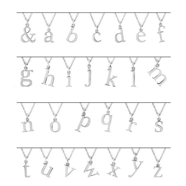 18K Rose Gold-Plated Sterling Silver Lowercase Initial s Charm/Pendant