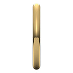 14K Yellow Gold 2.5 mm Comfort-Fit Full Round Band Size 6