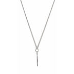 Sterling Silver 15 mm First Communion Medal 18" Necklace