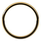 10K Yellow Gold 2.5 mm Lightweight Comfort-Fit Half Round Band Size 8
