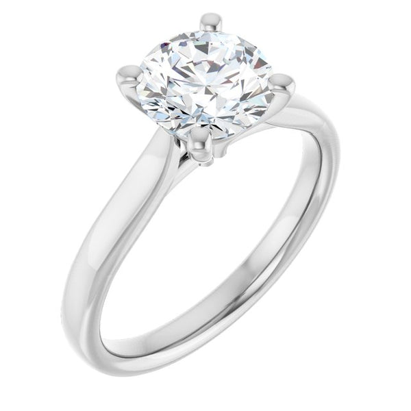 14K White Gold 1 1/2 CTW Lab-Grown Diamond Engagement Ring